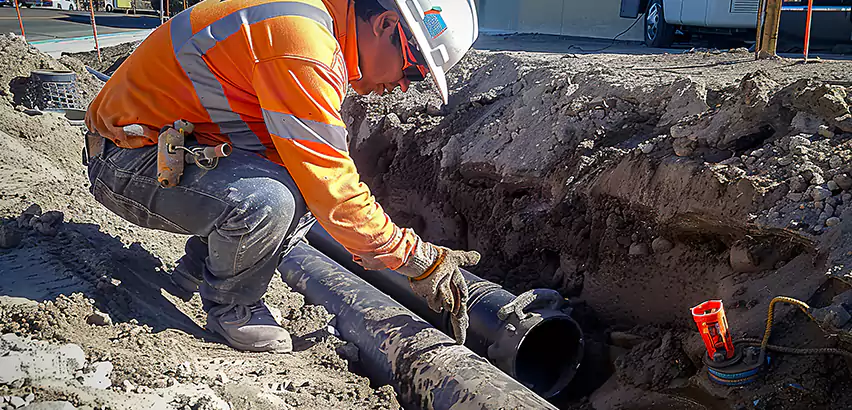 Professional Underground Pipe Repair Services in Morgantown, WV.